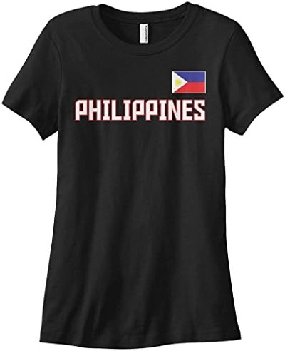 חולצת טריקו של גאווה לאומית לנשים פיליפינים