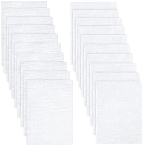 Superfindings 10 סטים 13.6x9.8 אינץ 'לבן מלאכה לנייר DIY מלאכות חומר בעבודת יד כולל חלופי נייר בד רשת מייצר ערכות
