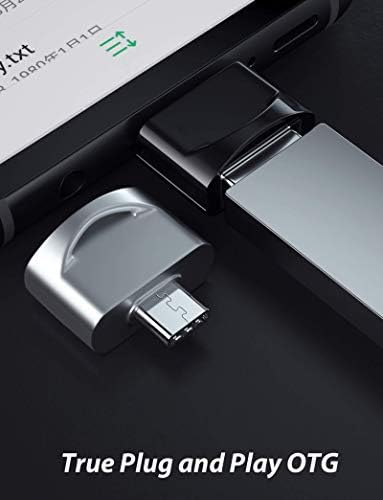 Tek Styz USB C נקבה ל- USB מתאם גברים תואם ל- Samsung SM-N930R שלך עבור OTG עם מטען Type-C. השתמש במכשירי