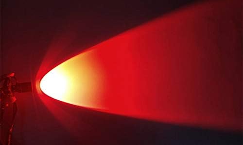 אש רוח אדומה בהיר חדש ביותר ציד פנס פנס זום 3 מצבים צייד לילה אור נטען פנס אטום למים לציד טורף