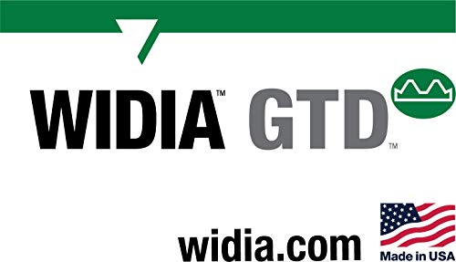 WIDIA GTD GT235004 ניצחון GT23 HP ברז, חממה תחתונה למחצה, חתך יד ימין, 5 חלילים, גיבוש, M10 x 1.5, HSS-E-PM,