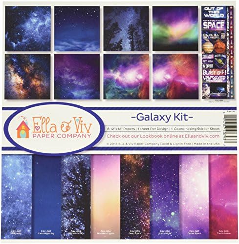 אלה & viv מאת reminisce EAV-793 ערכת אוסף אלבומי גלקסי