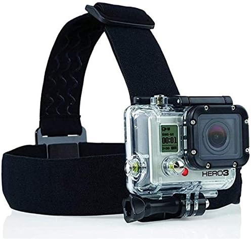 Navitech 8 ב 1 אקשן אקשן מצלמה משולבת משולבת עם מארז אפור - תואם למצלמת פעולה של KitVision 4K