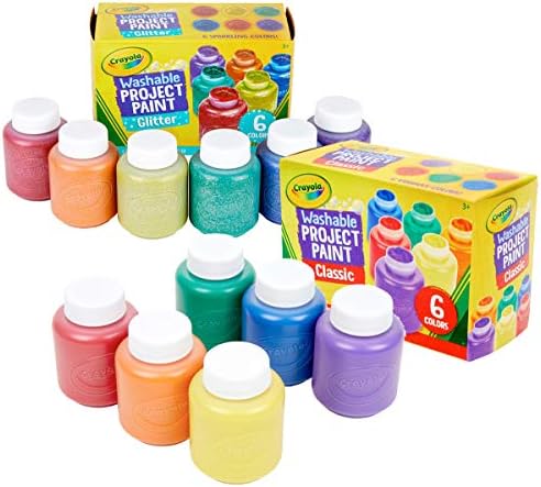 נייר בנייה של Crayola, 240 ספירה, ציוד בית ספר בתפזורת לילדים, נייר בית ספר עם 2 חבילות וסט צבע לילדים