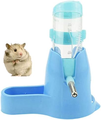 3 ב 1 אוגר תליית מים בקבוק קטן בעלי החיים מתקן אוטומטי עם מעמד בסיס עבור אוגר עכברוש הגרביל עכבר