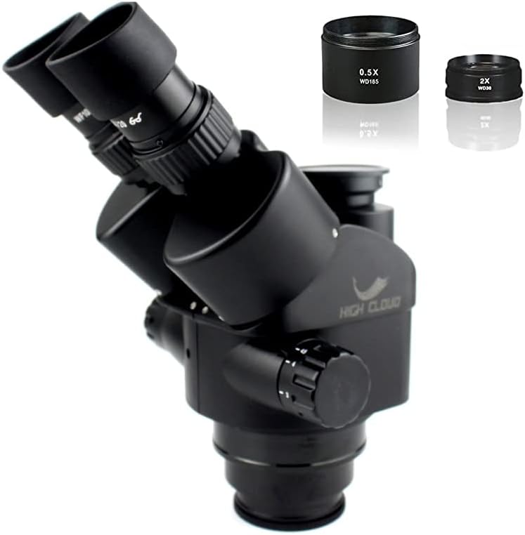 3.5x-90x סימול-פוק-פוקאלי מיקרוסקופ מיקרוסקופ זום זום מיקרוסקופ ראש מיקרוסקופ 0.5x 2.0x מתאם מצלמת עדשת עזר