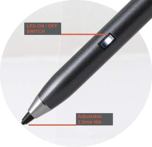 Broonel Groose Point Point Digital Active Stylus Pen תואם את Lenovo Smart Tab M10 HD 10.1 ”