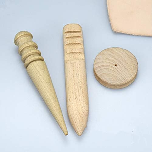 חלקי כלים DIY כלי עור בעבודת יד קצה כלי מלאכה מעור של בר מבריקים מרובי -גודל -כלי מלאכה -