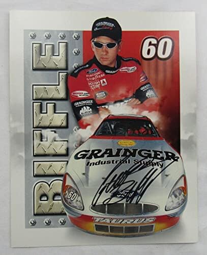 גרג ביפל חתום על חתימה אוטומטית 8x10 תמונה II - תמונות NASCAR עם חתימה