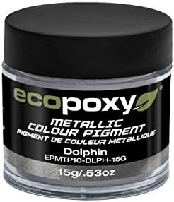 Ecopoxy 15 גרם אבקת פיגמנט צבע מתכתית - צבע שרף אפוקסי