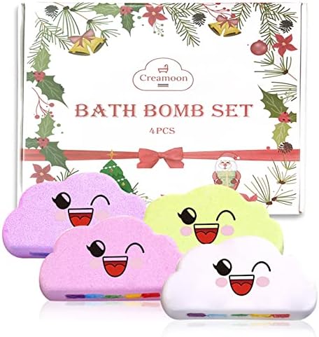 ערכת מתנה לפצצות אמבטיה, פצצות אמבטיה בעבודת יד עם מרכיבים טבעיים, מתנות פצצת אמבטיה לנשים וילדים רעיון מתנה
