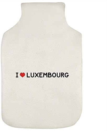 Azeeda 'אני אוהב את כיסוי בקבוק המים החמים של Luxembourg