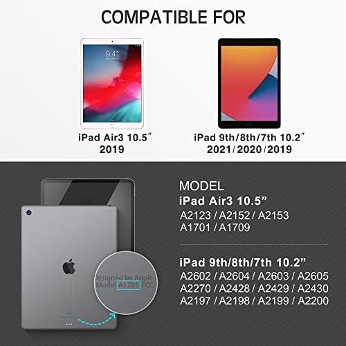 קינגבלנק iPad 9/8/7 הדור המקרה 2021/2020/2019 10.2 אינץ
