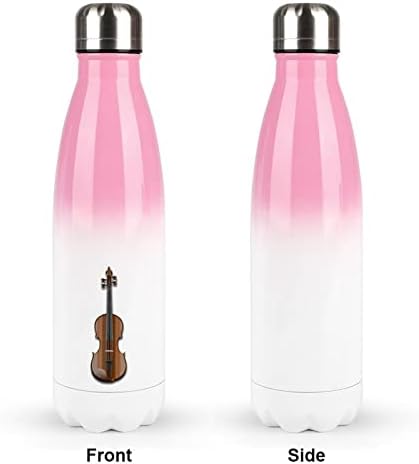 כינור 17oz בקבוק מים ספורט נירוסטה ואקום מבודד צורת קולה בקבוק ספורט לשימוש חוזר