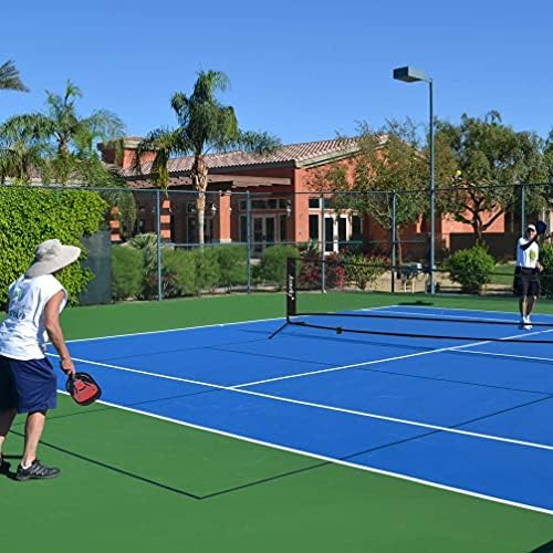 רשת טניס ניידת של Aoneky Mini לחניה - רשת טניס כדורגל לילדים