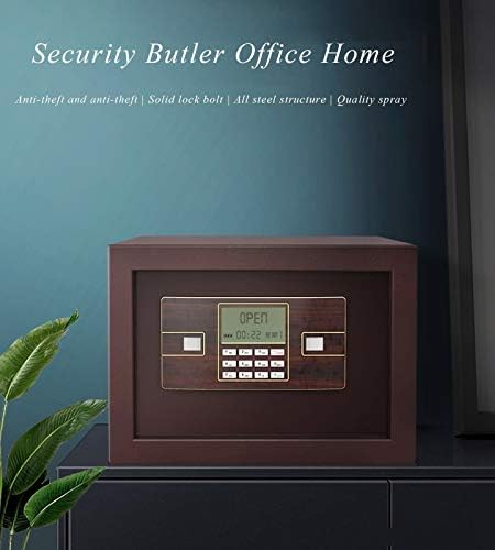 2 מפתחות דיגיטלי בית בטיחות תיבת קיר הניתן להרכבה בית משרד אבטחת כספות