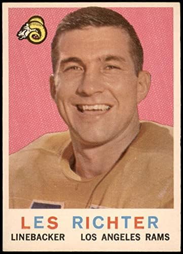 1959 Topps 84 Les Richter Los Angeles Rams Ex/MT Rams California