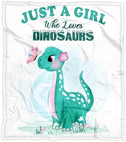 שמיכת דינוזאור לבנות - שמיכת ילדים יורה דינו פארק ילדים - עיצוב חדר דינוזאור לבנות, מתנות דינוזאור יורסייות