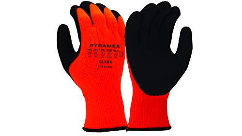 Pyramex GL504 סדרת כפפות לטקס Sandy 12 חבילות