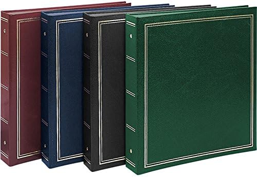 אוסף ספריית MCS אלבום צילום 400 כיס 4x6, 80 עמודים, ירוק