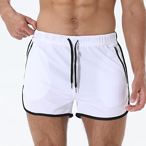 מכנסיים קצרים מפעילים מכנסיים מהיר של חדר כושר יבש אימון אתלטי מכנסיים קצרים לגברים עם מכנסי מכנסי כיסי