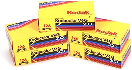 Kodacolor VR-G 200 126 סרט מניות ישנות חדשות של 5