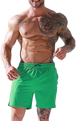 BMISEGM מכנסי אימון קיץ גברים אופנה רוכסן נוער כיס ספורט ספורט מכנסיים מזדמנים בצבע אחיד לגברים מכנסי