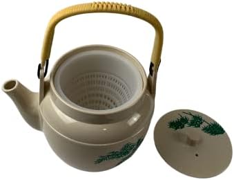 יפניברגין 1625, קומקום בינוני בגודל בינוני, פלסטיק מלמין, סיר תה בלתי ניתן לשבירה לבית או למסעדה, צבע