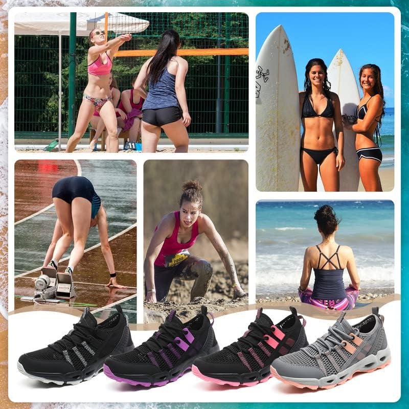 נעלי מים טיולים לנשים של זייטופ נעלי ספורט מהירות יבש חיצוני ספורט ...