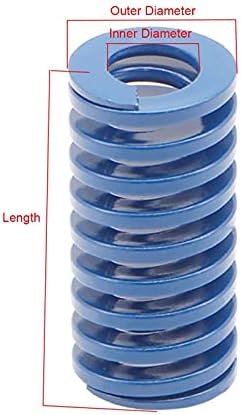 קפיצי דחיסה מתאימים לרוב התיקון I דחיסה קפיץ קפיץ קוטר חיצוני 18 ממ x קוטר פנימי 9 ממ x אורך 25-100
