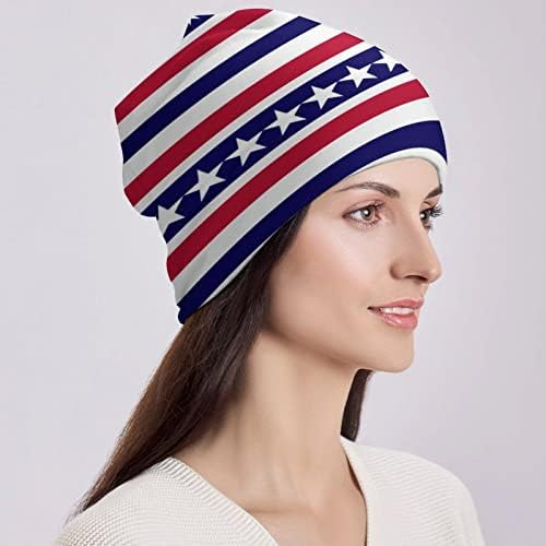 באיקוטואן אמריקאי פטריוטית כוכבים ופס הדפסת כפת כובעי גברים נשים עם עיצובים גולגולת כובע