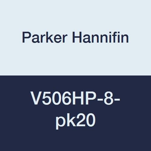 פארקר חניפין V506HP-8-PK20 שסתום כדור תעשייתי, דלרין מוליבדן דיסולפיד חותם, מוטבעת, 3/4 -16 UNFEAM