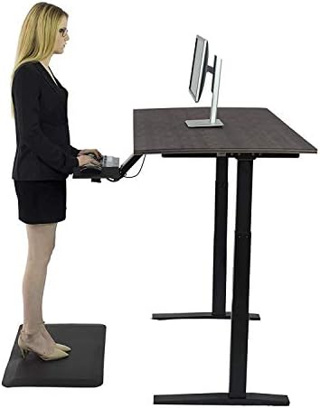שולחן עבודה לקום כפול מנוע חשמלי עומד 60 על 30 במבוק שולחן עבודה מתכוונן גובה ממונע לשבת לעמוד משרד מחשב מעלית