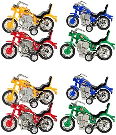 צעצועים צעצועים צעצועים צעצועים צעצועים אופנוע אופנוע 8 יחידות אחורי מרוץ אופנוע מיני אופנוע