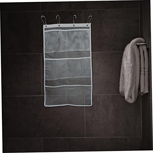 מקלחת 1 PC חדר אמבטיה שקית תלייה אביזרי אמבטיה מארגן מקלחת רשת מארגן אמבטיה קאדי לאמבט אמבטיה מארגן צעצועים אמבטיה