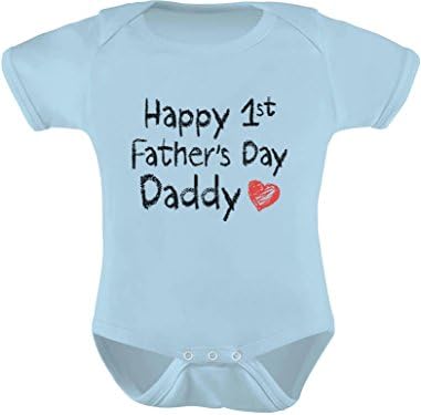 טסטארס שמח יום אבות ראשון אבא אבא חדש מתנות מתנות לתינוק תינוקת בגד גוף