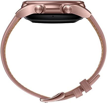 Samsung Galaxy Watch 3 שעון חכם עם ניטור בריאות מתקדם, מעקב אחר כושר וסוללה לאורך זמן - מיסטיק ברונזה