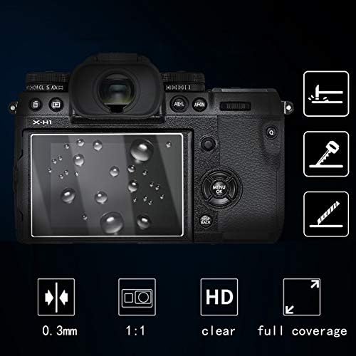מגן מסך בעל תואם תואם למצלמה דיגיטלית של Leica Q2, אנטי-סקרט אנטי אצב