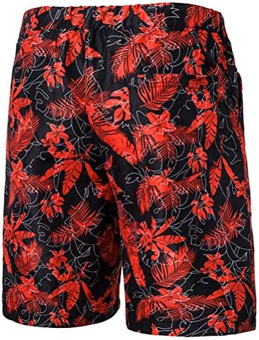 פרח גברים של Kissqiqi חולצת אימונית 2 חלקים חולצות הוואי מזדמנים תואמות חולצות שרוול קצר ומכנסיים