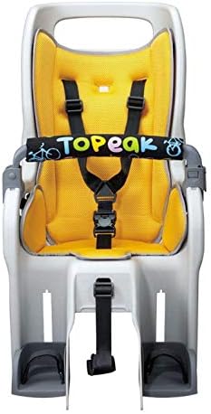 Topeak Topk Babyseat II רק Babyseat II, Babyseat בלבד, ללא מתלה, כרית מושב צבע צהוב