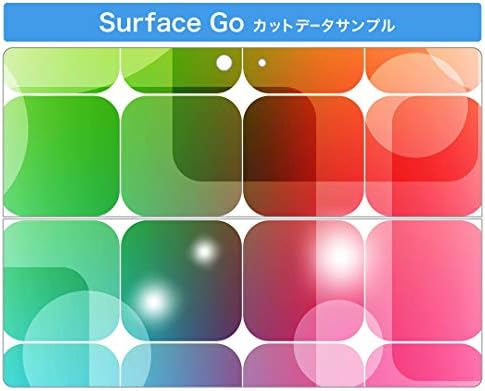 כיסוי מדבקות Igsticker עבור Microsoft Surface Go/Go 2 אריח אריח אריח מרובע אריח מרובע אריח מרובע אריח ריבוע