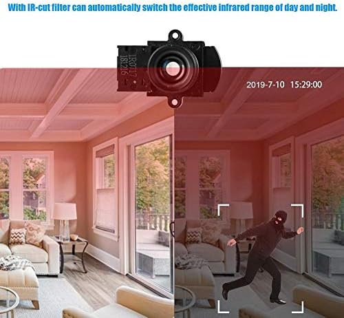 Ashata 1080p 6 ממ 0.001Lux עדשת צבע מלא עם עדשת מעקב מסנן חיתוך IR עבור מצלמת אבטחת בית במעגל סגור