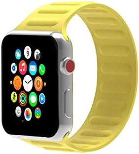 AB Silicone Single Turn Strap Fand תואם לסדרת Apple Watch 654321Se Universal
