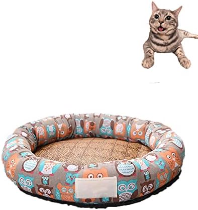 עצמי התחממות חתול מיטה-קש מחצלות מגניב כלב מיטת מחצלת-מחצלת כרית מיטת בית 5 עבור קטן בינוני כלב