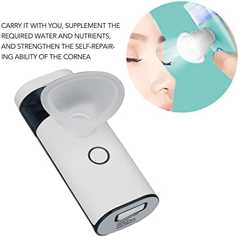 Nebulizer Eye, Mister Face Face Face, USB נטען לעיסוי לחות מרסס עיניים למבוגרים וילדים נסיעות, בית, שימוש