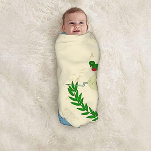 דגל גואטמלה של יויוי שמיכה לתינוקת כיסוי חוט יילוד מקבל שמיכה לעגלת פעוטון לתינוקות