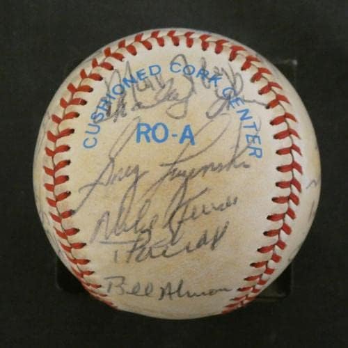 1982 קבוצת שיקגו ווייט סוקס חתם על בייסבול רשמי אל - כדורי בייסבול חתימה