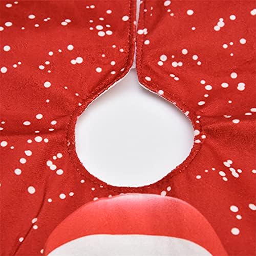 עץ חג המולד Shypt Santa Snowman דפוס חצאית מודפסת