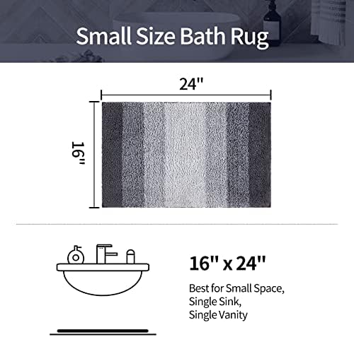 שטיחי אמבטיה של אואיני, שטיח אמבטיה מונע החלקה לאמבטיה, שטיחי אמבטיה רכים סופגים במיוחד עם מיקרופייבר
