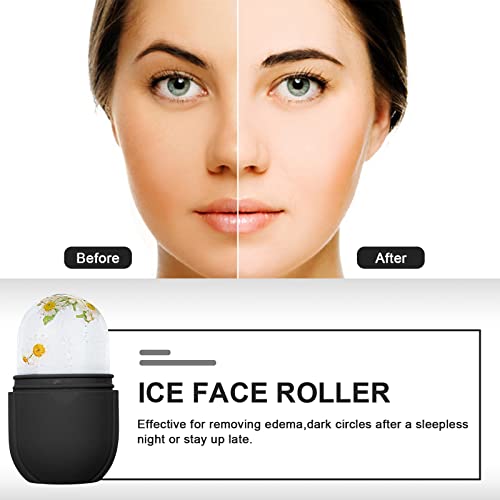 קרח רולר עבור פנים, עיניים וצוואר,להאיר עור & מגבר; לשפר טבעי זוהר, לשימוש חוזר פנים טיפול